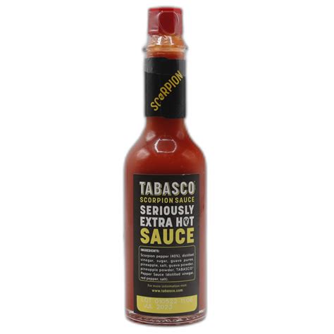 Tabasco Scorpion Sauce Ml Online Kaufen Chili Saucen Com