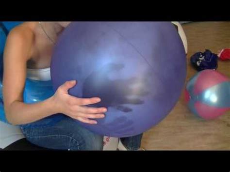 Am Beach Ball Inflating And Popping Youtube