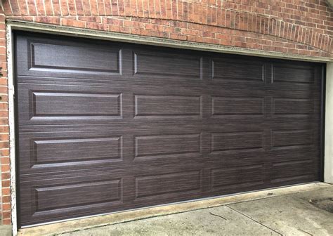 Modern Woodgrain Chi Garage Door Repair Co