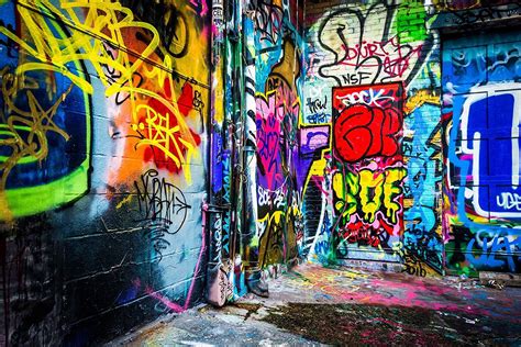 Abphoto Polyester Photography Backdrop Graffiti Urban Brick Wall