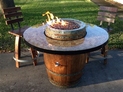 Transform Your Backyard This Fall With An Amazing Wine Barrel Fire Pit