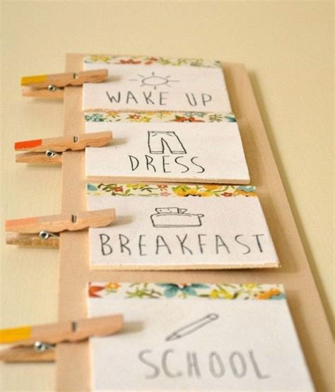 12 Brilliant Kids Charts For Chores And Daily Routine