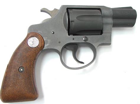 Colt Agent 38 Special Caliber Revolver Lightweight Snub Nose Model