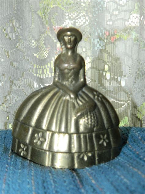 Vintage Brass Southern Belle Girl Bell A Uniquely Shaped Old Etsy In 2021 Vintage Brass