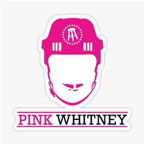 pink whitney logo printable customize and print