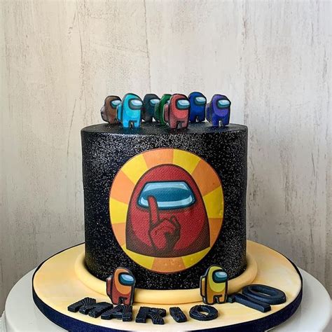 40 Funny Among Us Cake Ideas Pictures Boy Birthday Cake Birthday