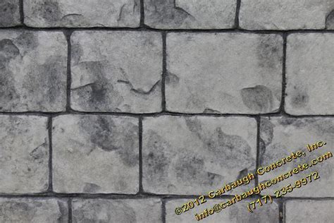 London Cobble Stamped Concrete Hanover Pa Carbaugh Concrete