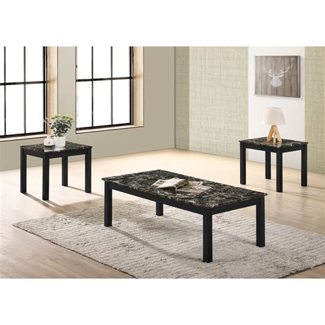 Explore the wide spectrum of faux marble coffee table options on alibaba.com and save money while purchasing them. Crown Mark Thurner 4167SET-MBL Contemporary 3-Piece Faux ...