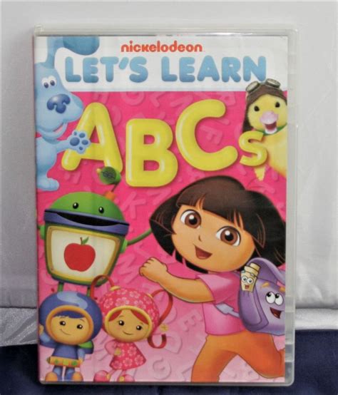 Nickelodeon Let S Learn Abc Dvd Nickelodeon Abc Learning