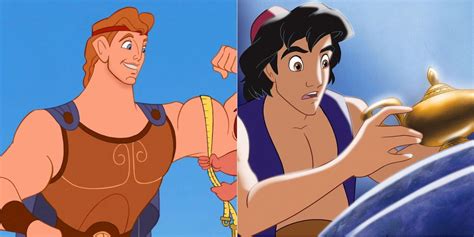 Disneys Version Of Superman Batman Hercules And Aladdin