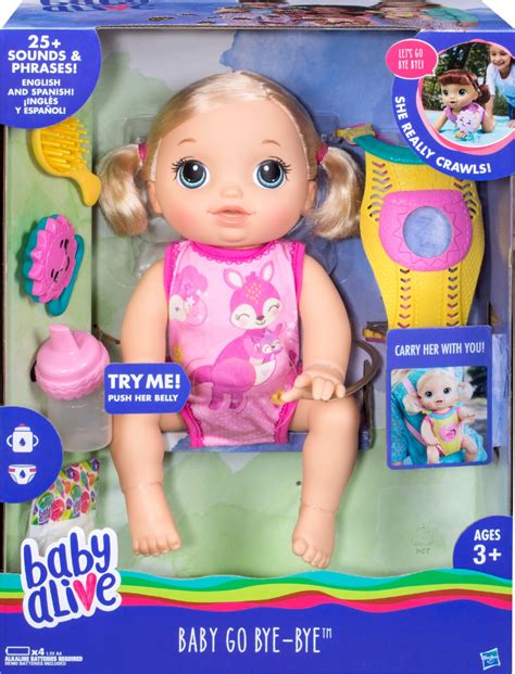 Best Buy Baby Alive Baby Go Bye Bye Baby Doll C26880000