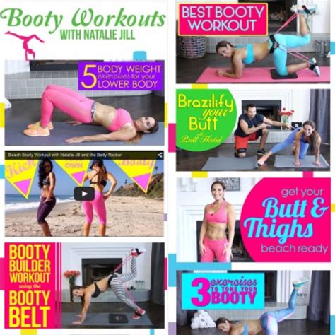 Best Butt Workouts VIDEO Natalie Jill Fitness