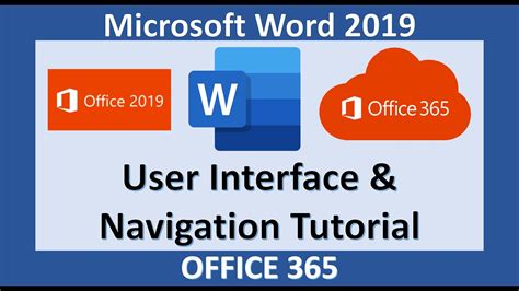 Word 2019 Work Within The Word User Interface Microsoft Office 365