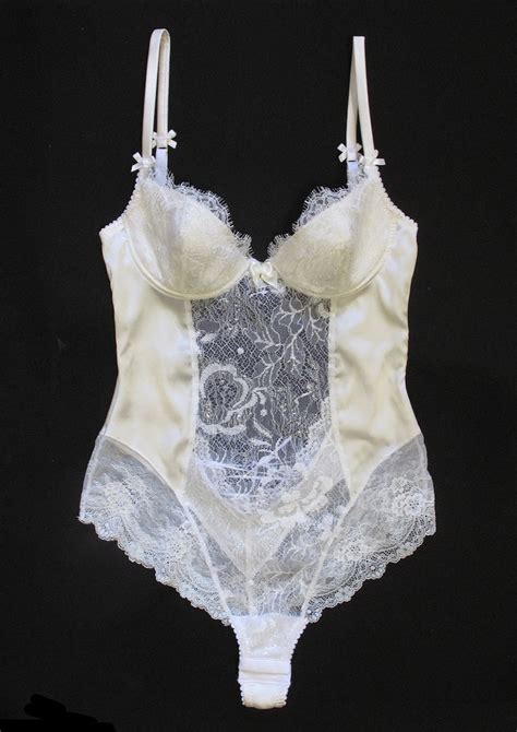 Bridal Lace Lingerie Bodysuit Ivory Bodysuit Silk Bodysuit Etsy