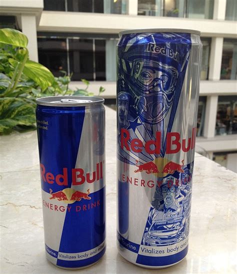 Red Bull Gives You Wings Super Sized Can Of Energy Drink Daily