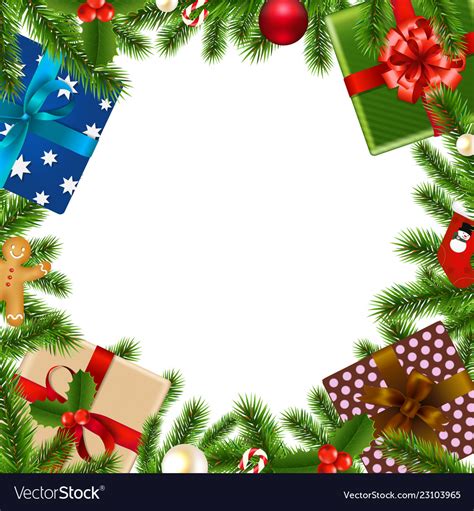 Free Svg Christmas Border Svg 21112 File For Silhouette