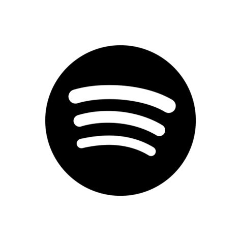 Spotify Black Icon Simple Icons Icon Sets Icon Ninja