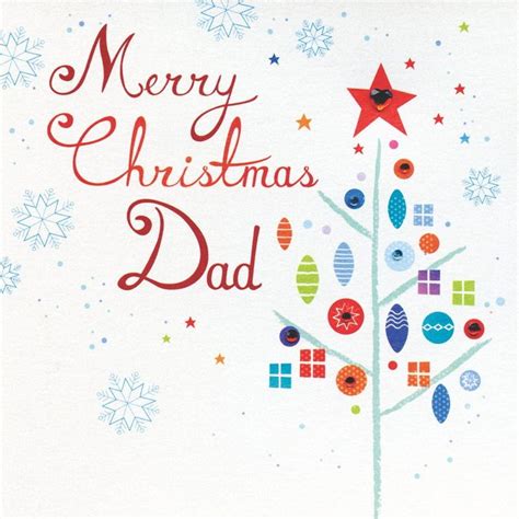 Hand Finished Dad Christmas Card Karenza Paperie
