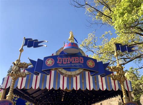 Photos Video Dumbo The Flying Elephant Reopens At Disneyland With