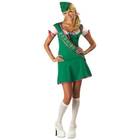 Letselleverything NEW Adult GIRL SCOUT TROOP LEADER SEXY Costume M 5 7