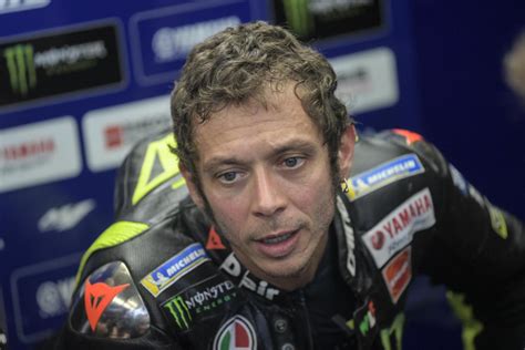 Rossi I Had To Slow Down Because I Was Sliding A Lot Motogp™