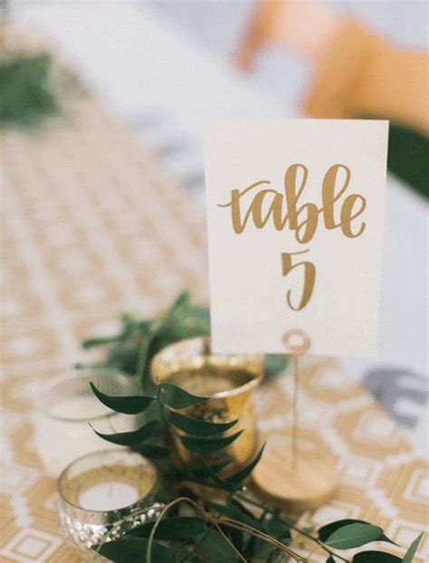 10 Gorgeous Ways To Incorporate Calligraphy Into Your Wedding Decor