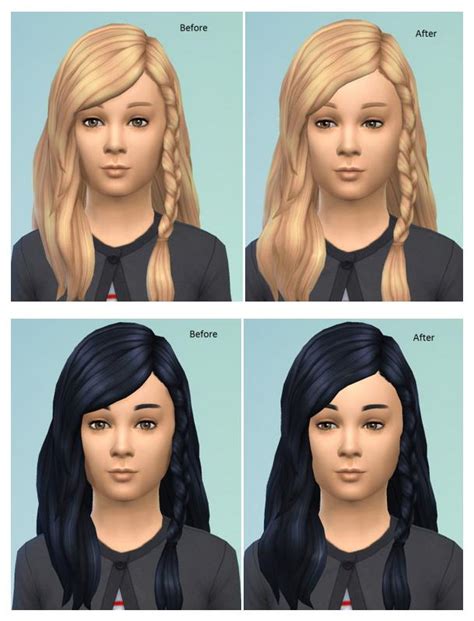 Sims 4 Messy Hair Snootysims