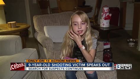 9 year old shooting victim speaks out
