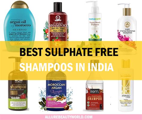 Top 10 Best Sulphate Free Shampoos In India 2023 Chemical Free