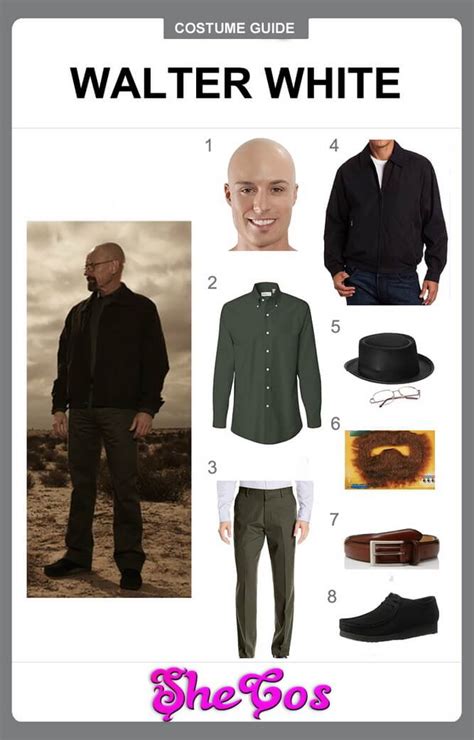 The Diy Guide To Cosplaying Walter White Of Breaking Bad Shecos Blog