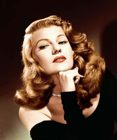 Rita Hayworth What Makes Beauty More Beautiful Talent Intelligence