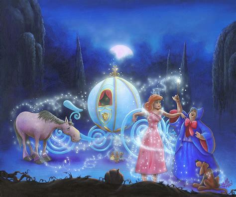 Disney Fine Art Dreams Come True By James C Mulligan Disney