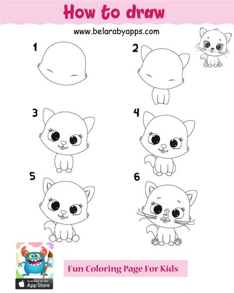How To Draw A Cute Things Step By Step At Drawing Tutorials