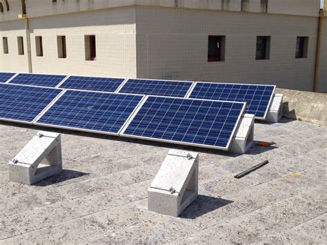 Estructuras Para Placas Solares En Cubiertas Planas Solarbloc