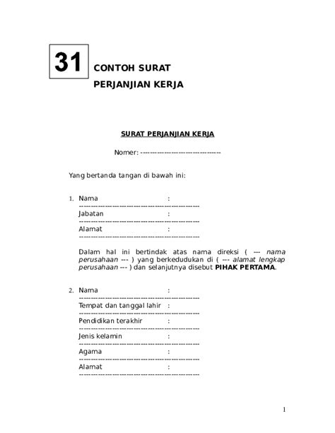 Surat perjanjian kontrak kerja proyek proyek pembang pemb anguna unan n rumah ruma h toko pada hari ini bertindak sebagai emilik rumah yang dalam hal ini disebut sebagai p<b>!a# p$rta%a nama pekerjaan alamat. Contoh Surat Perjanjian Doc - Kumpulan Contoh Surat dan ...