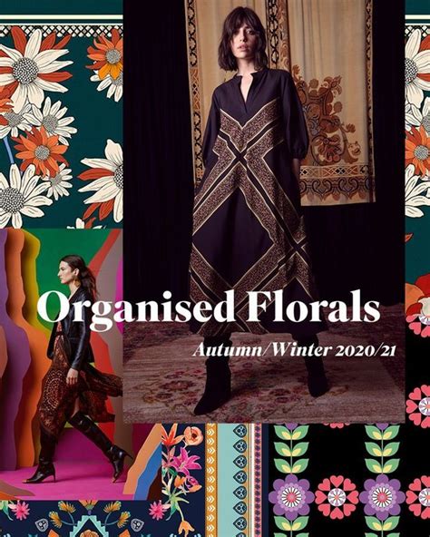 Autumnwinter 202021 Print And Pattern Trend Organised Florals