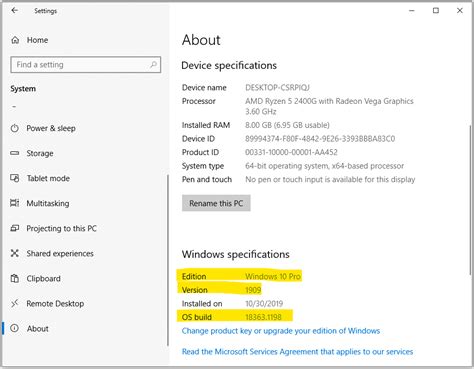 How To Find Your Computer Specs Windows 10 System And Hardware