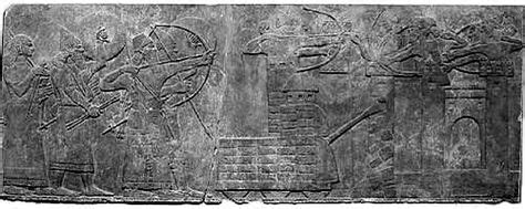 A Relief From The Wall Of The Palace Of Ashurnasirpal Ii At Nimrud A