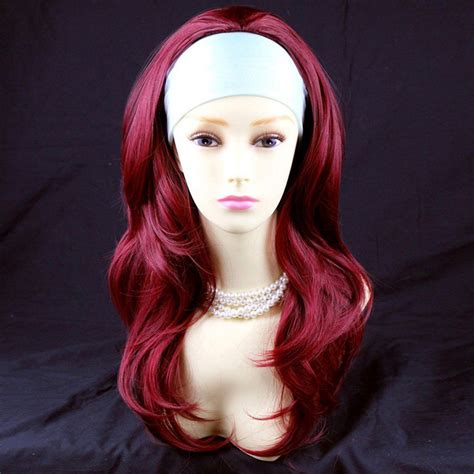 After we presented a series of short layered haircuts, we're back with the latest layered haircuts for long hair. Burgundy mix Red Long 3/4 Wig Fall Hairpiece Wavy Layered ...