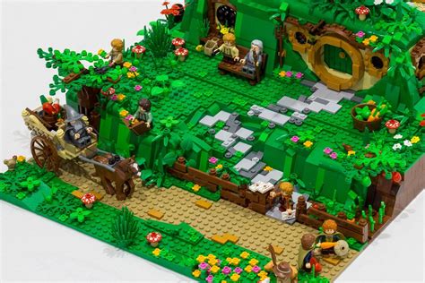 Lego Bag End Hobbit Moc Lego Hobbit The Hobbit Lego