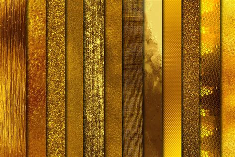huge gold foil textures bundle