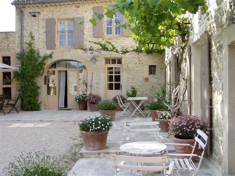 Courtyard French Courtyard French Country Style French Country Living