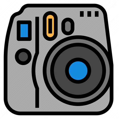 Camera Polaroid Icon Download On Iconfinder On Iconfinder