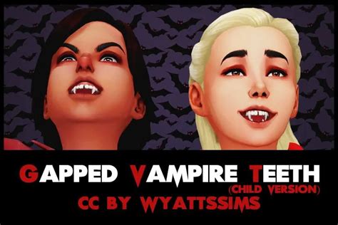 40 Must Have Sims 4 Vampire Cc For The Best Looking Vampires Must