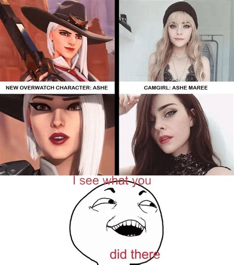 ashe wait what r overwatch memes