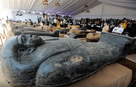 egypt unveils 59 ancient coffins in major archaeological discovery south florida reporter