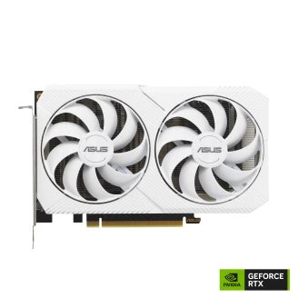 ASUS Dual GeForce RTX 3060 White OC Edition 8GB GDDR6 Graphics Card