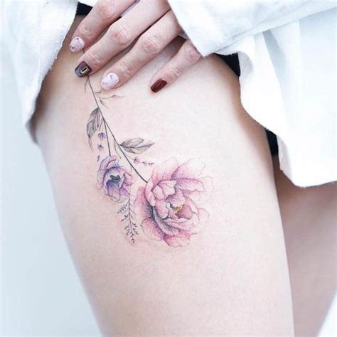 Rất đơn giản, nó vừa hở vừa lộ. Bộ sưu tập những hình xăm ở đùi cho nữ HOT nhất hiện nay
