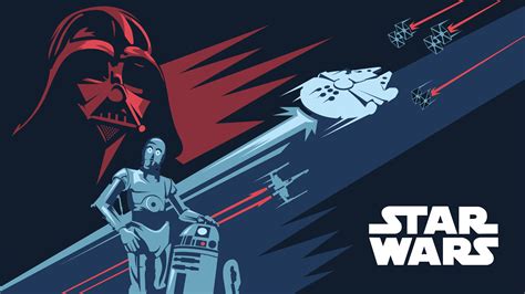 A Minimalist Star Wars Wallpaper I Created And Wanted To Share With You