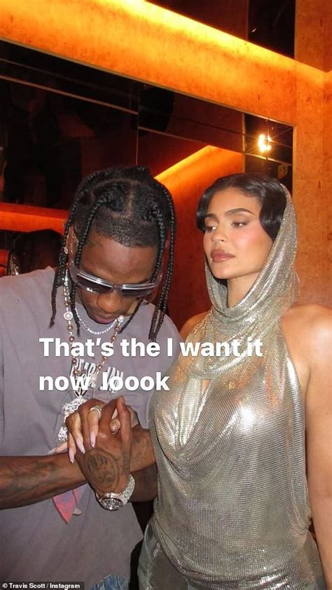 Travis Scott Marks Kylie Jenners Birthday With A Cheeky Snap Of Them